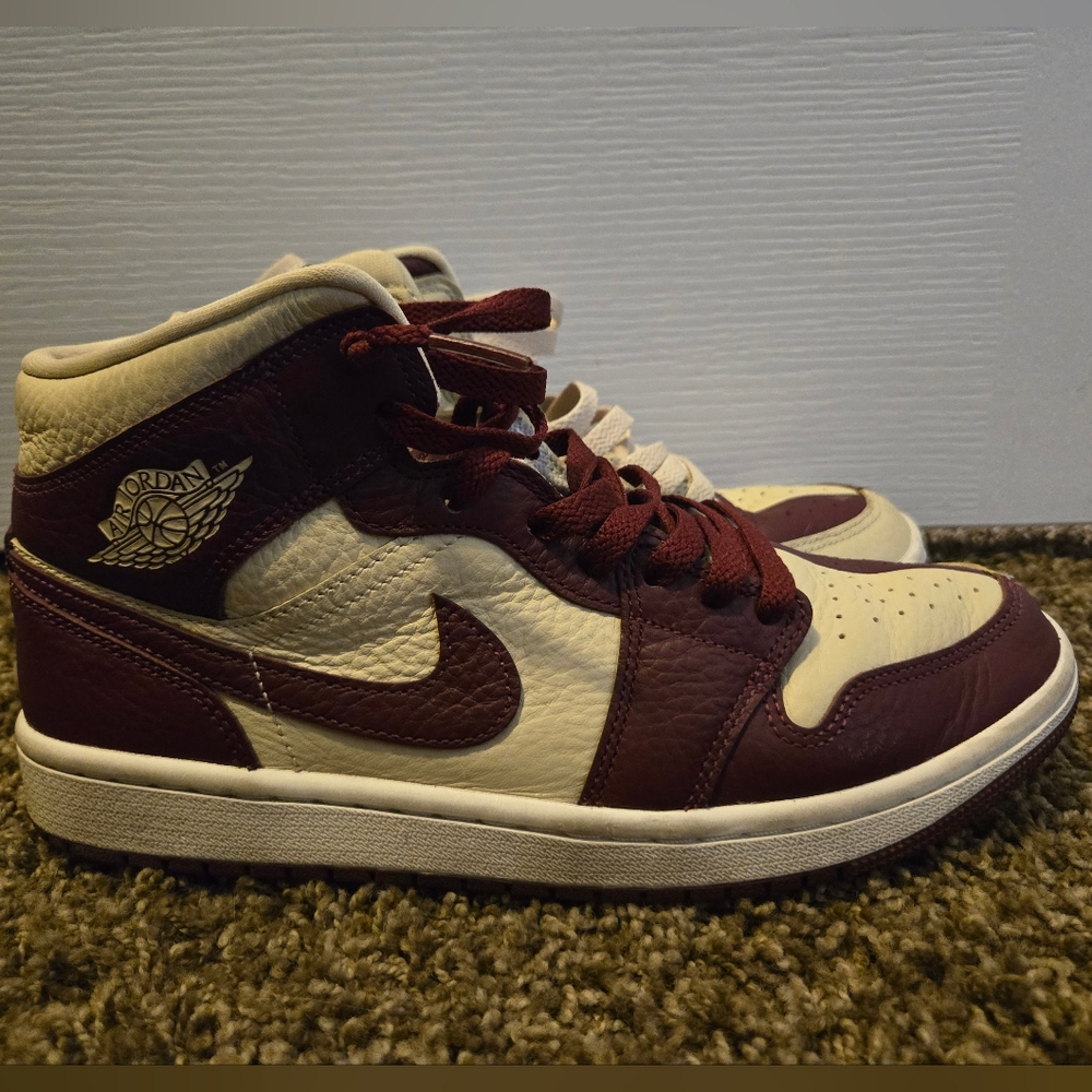 Nike- Jordan Womens WMNS Air 1 DR0501 200 Split Cherrywood Red
